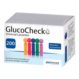 GLUCOCHECK Universal lándzsák, 200 db