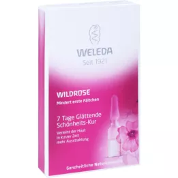 WELEDA Vadrózsa 7 napos simító szépségápoló kezelés, 7X0.8 ml