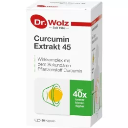 CURCUMIN EXTRAKT 45 Dr.Wolz kapszula, 90 db