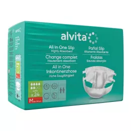 ALVITA All-in-one inkontinencia nadrág super medium day, 24 db