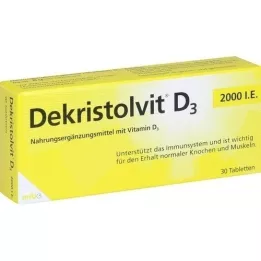 DEKRISTOLVIT D3 2000 NE tabletta, 30 db