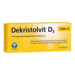 DEKRISTOLVIT D3 2000 NE tabletta, 30 db