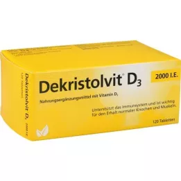 DEKRISTOLVIT D3 2000 NE tabletta, 120 db