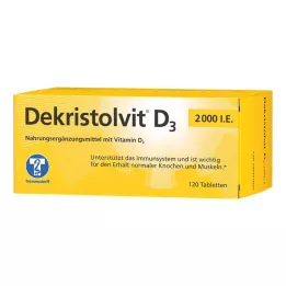 DEKRISTOLVIT D3 2000 NE tabletta, 120 db