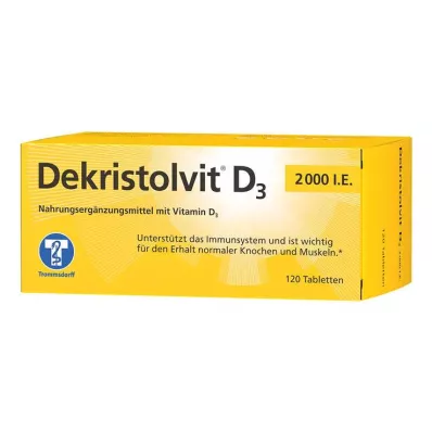 Dekristolvit D3 2000 NE tabletta, 120 db