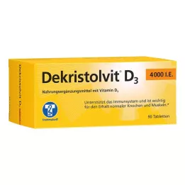 DEKRISTOLVIT D3 4000 NE tabletta, 90 db