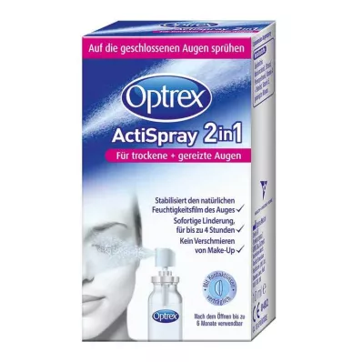 OPTREX ActiSpray 2in1 f.száraz+irritált szemre, 10 ml