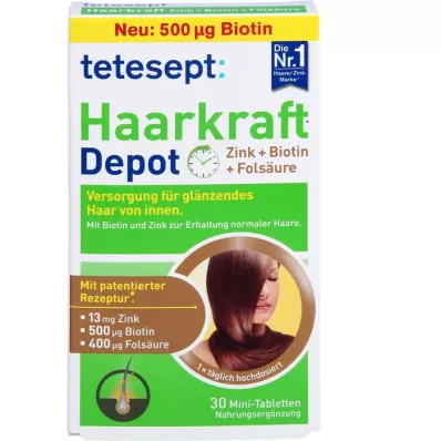 TETESEPT Hair Power Depot filmtabletta, 30 db