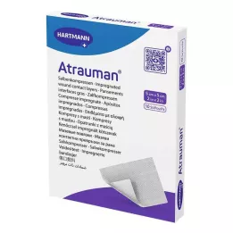 ATRAUMAN 5x5 cm-es steril borogatás, 10 db
