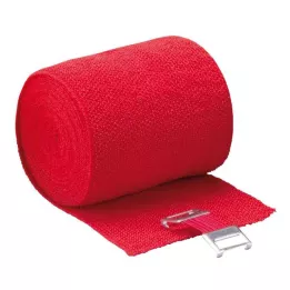 HÖGA-LASTIC Color Ideal kötszer 8 cmx5 m piros cselló, 1 db