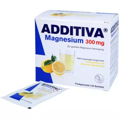 ADDITIVA Magnézium 300 mg N tasak, 20 db