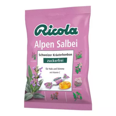 Ricola cukormentes alpesi zsályás édesség, 75 g Ricola cukormentes alpesi zsályás édesség, 75 g
