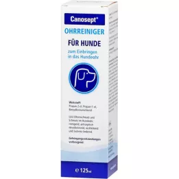 CANOSEPT Fültisztító kutyáknak, 125 ml