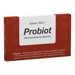 BIOMO Aktív probiotikum kapszula, 15 kapszula