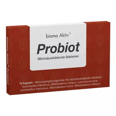 Biomo Active Probiot kapszula, 15 db