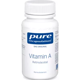 PURE ENCAPSULATIONS A-vitamin retinil-acetát kapszula, 60 db