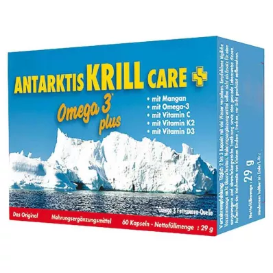 Antarktisz Krill Care kapszula, 60 db