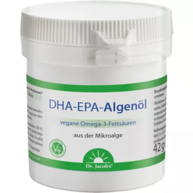 DHA-EPA-Algaolaj Dr.Jacobs kapszula, 60 db