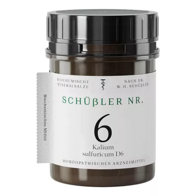 SCHÜSSLER NR.6 Kalium sulphuricum D 6 tabletta, 1000 db