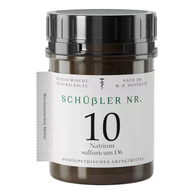 Schüssler No. 10 Sodium sulfuricum D 6 tabletta, 400 db