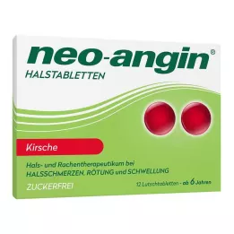 neo-angin torokpasztilla cseresznye cukormentes, 12 db