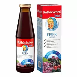 RABENHORST Rotbäckchen Vital Iron Formula gyümölcslé, 450 ml