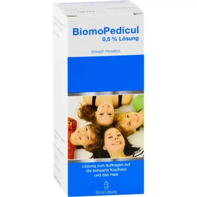 BIOMOPEDICUL 0,5%-os oldat, 50 ml