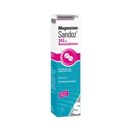 MAGNESIUM SANDOZ 243 mg pezsgőtabletta, 20 db