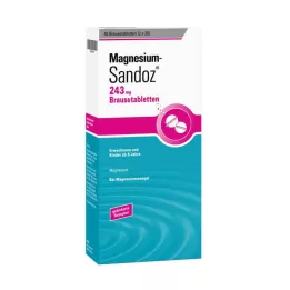MAGNESIUM SANDOZ 243 mg pezsgőtabletta, 40 db
