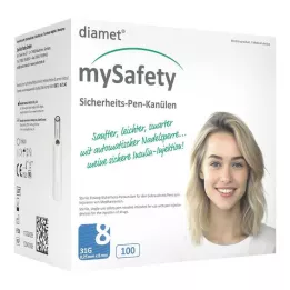 DIAMET mySafety biztonsági toll Kan.31 G 0.25x8 mm, 100 db