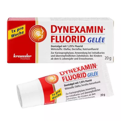 Dynexamin fluorid zselé fogászati gél, 20 g Dynexamin fluorid zselé fogászati gél, 20 g