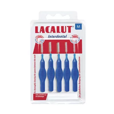 Lacalut Interdental M kefe átmérője 3,0 mm, 5 db Lacalut Interdental M kefe átmérője 3,0 mm, 5 db