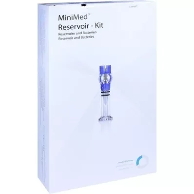 MINIMED 640G tartály készlet 3 ml AA-Elemek, 2X10 db