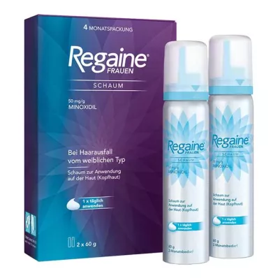 Regaine Women Hab 50 mg/g, 2X60 g Regaine Women Hab 50 mg/g, 2X60 g