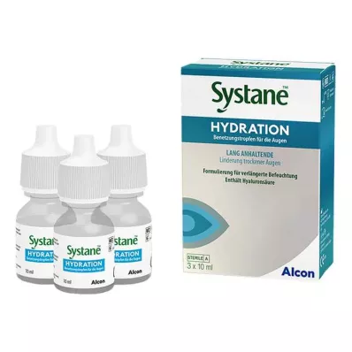 Systane Hydration szemcsepp, 3x10 ml