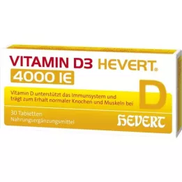 VITAMIN D3 HEVERT 4000 NE tabletta, 30 db