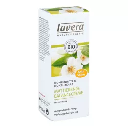 Lavera mattító egyensúly krém zöld tea (50 ml)