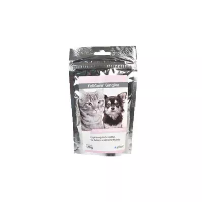 Feligum Gingiva rágócsepp macskáknak/kistestű kutyáknak, 120 g