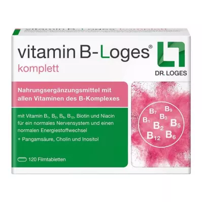 VITAMIN B-LOGES teljes filmtabletta, 120 db