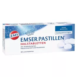 EMSER Pasztillák mentol nélkül, 30 db