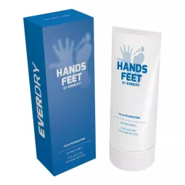 EVERDRY antibakteriális kézápoló krém &amp; lábápoló krém, 75 ml
