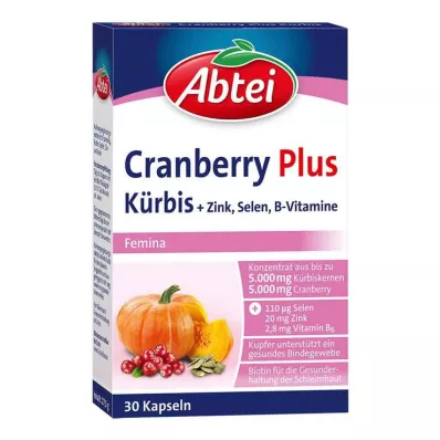 Abbey Pumpkin Plus Cranberry kapszula, 30 db