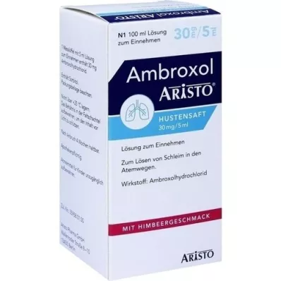 AMBROXOL Aristo köhögés elleni szirup 30 mg/5 ml Belsőleges oldat, 100 ml