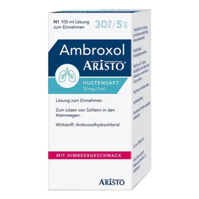 Ambroxol Aristo köhögés elleni szirup 30 mg/ml, 100 ml Ambroxol Aristo köhögés elleni szirup 30 mg/ml, 100 ml