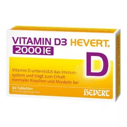 D3-vitamin Hevert 2000 NE tabletta, 60 db