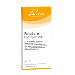 FOLSÄURE INJEKTOPAS 5 mg-os oldatos injekció, 10 db