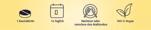 Instructions for use for B12-vitamin 500 µg pasztilla, 180 db - 2