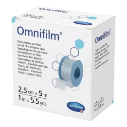OMNIFILM Rögzítő gipszfólia 2,5 cm x 5 m, 1 db