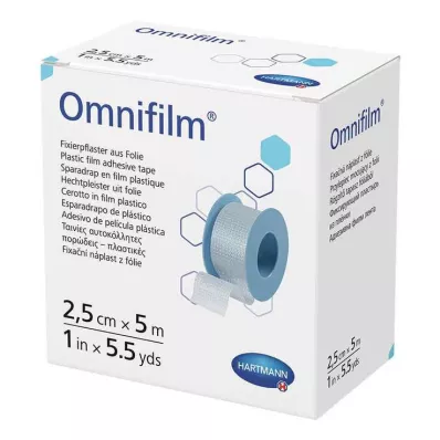 Omnifilm rögzítő gipszfólia 2,5 cmx5 m, 1 db Omnifilm rögzítő gipszfólia 2,5 cmx5 m, 1 db