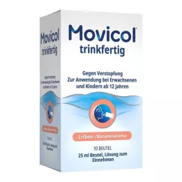 MOVICOL ivásra kész 25 ml-es tasak Orális oldat, 10 db